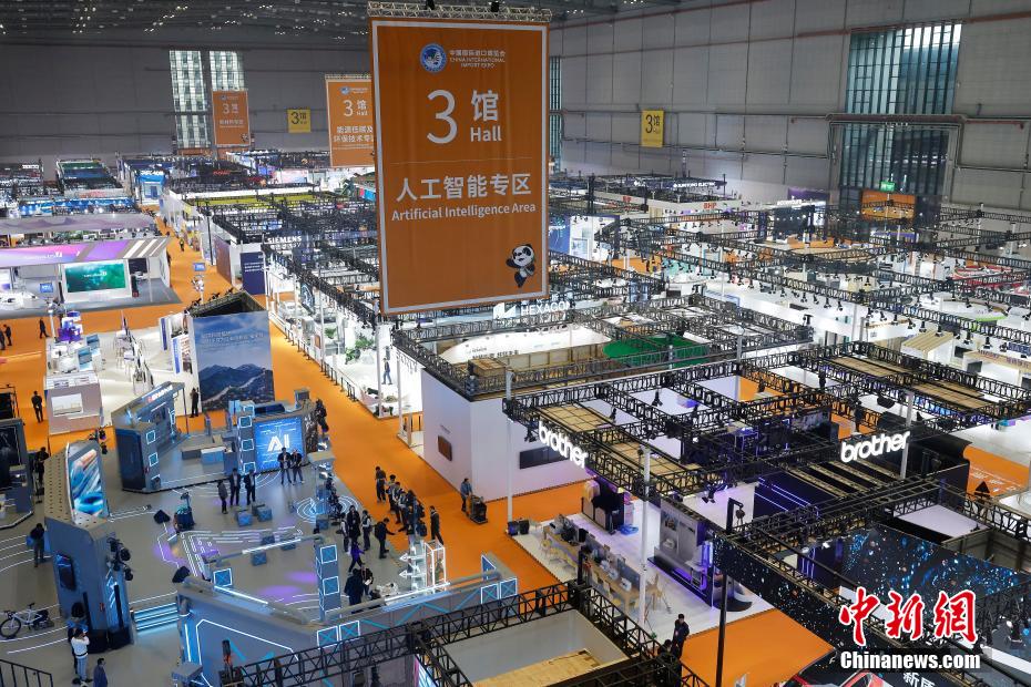 第七屆中國國際進口博覽會布展工作已完成 各項服務保障工作準備