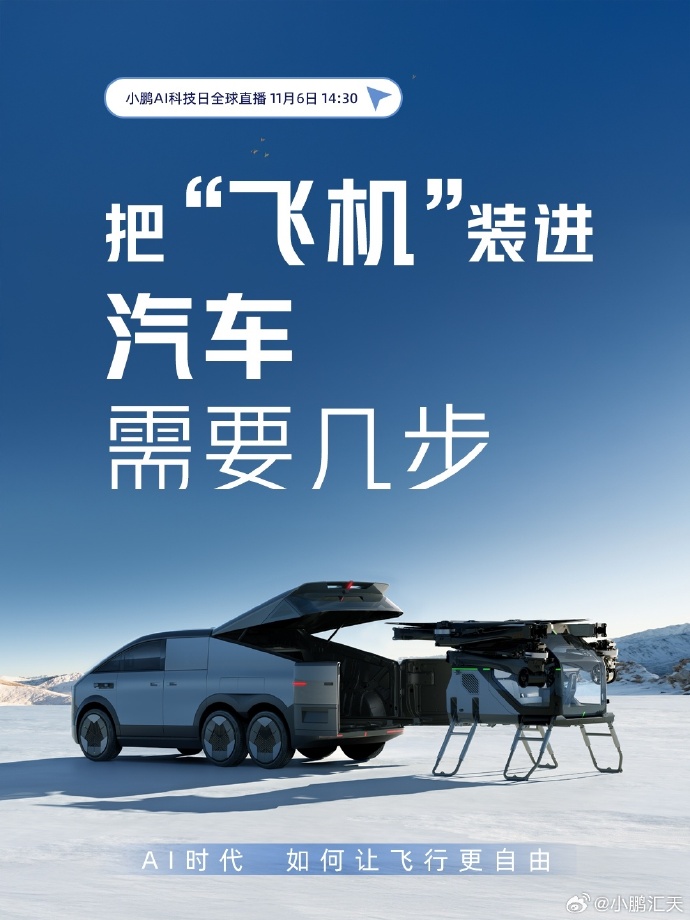 關于小鵬匯天飛行汽車，你是否還有很多疑問？