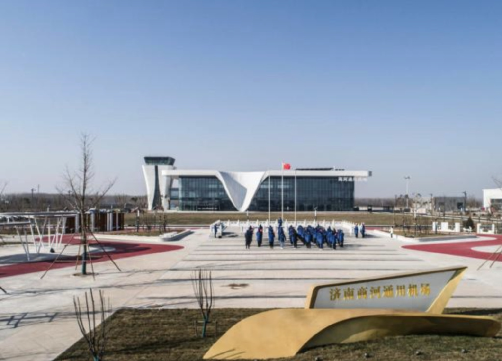 飛行超1600公里！濟南商河機場迎私人訂制低空航線