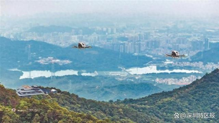 應(yīng)用場景多元 年產(chǎn)值超900億元 深圳低空經(jīng)濟振翅高飛